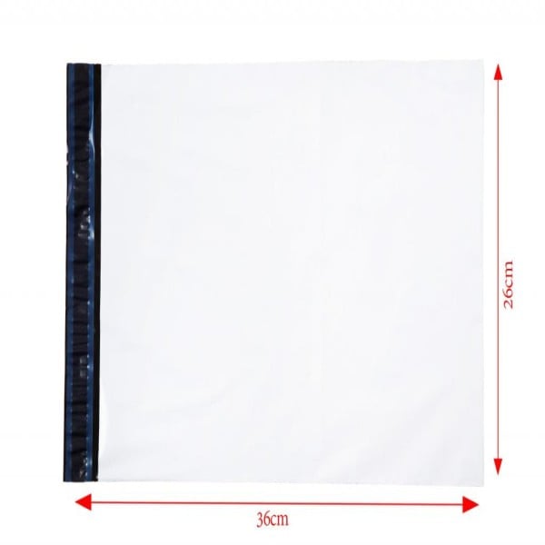 Envelope de segurança liso branco