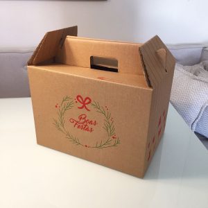 Caixa De Papelão Para Cesta Básica - Dema Embalagens