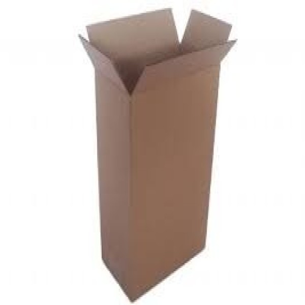 Caixa de papelão tipo maleta