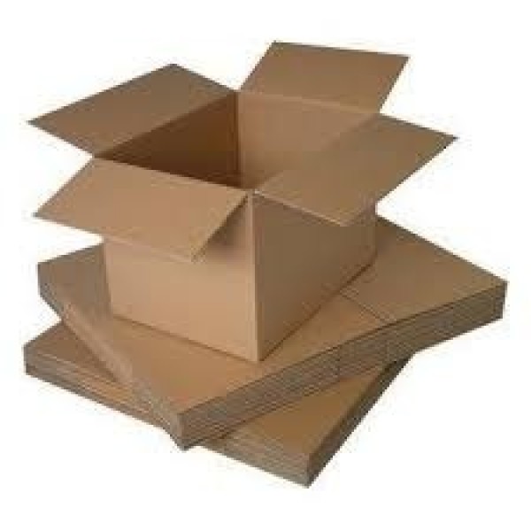Caixa de papelão tipo maleta