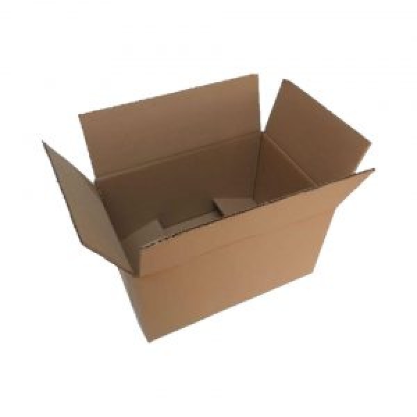Caixa de papelão tipo maleta