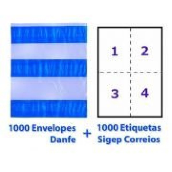 Fornecedor de envelope danfe