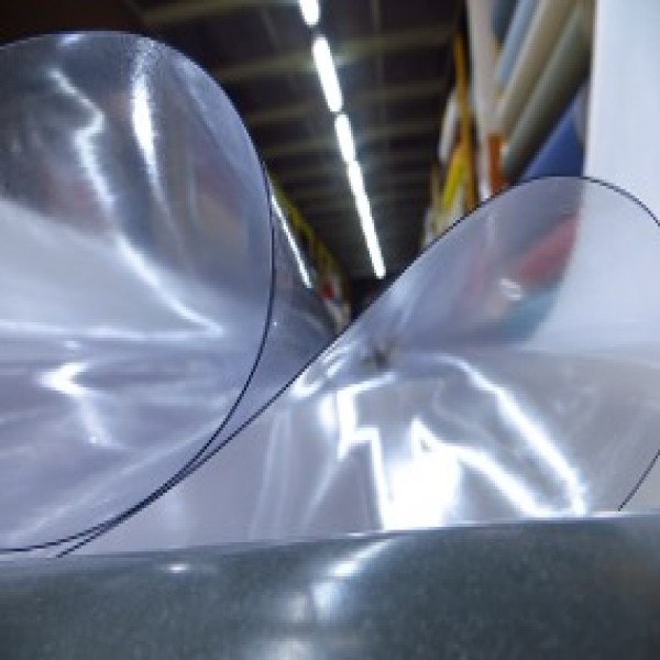 Lona cortina transparente