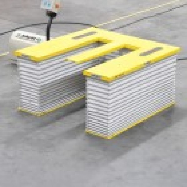 Plataforma elevadora extra baixa