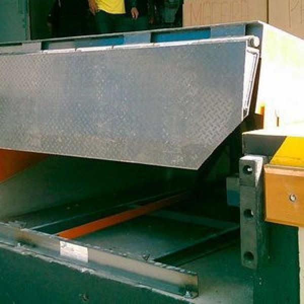 Plataforma ergonômica tipo u para paletização