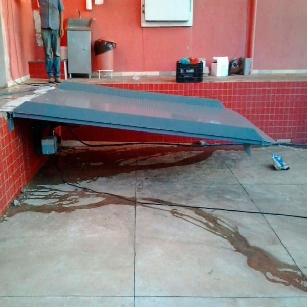 Plataforma niveladora eletrohidráulica