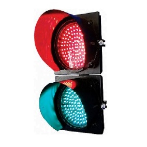 Semáforo sinalizador de LED para doca