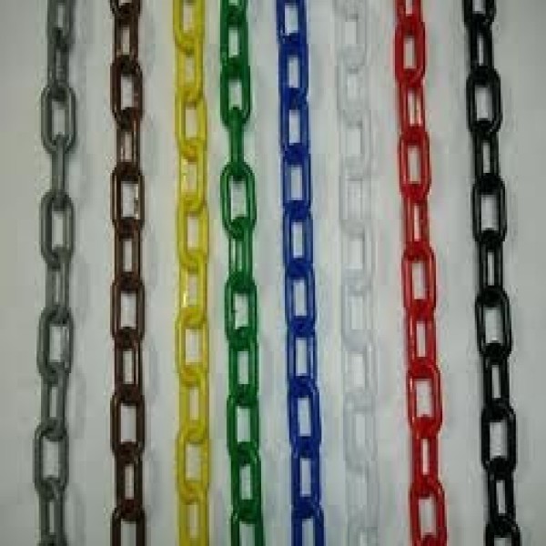 Corrente de plastico elo grande