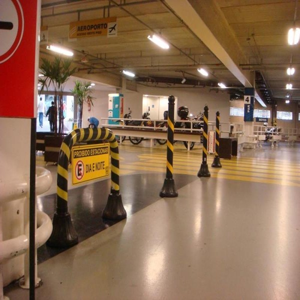 Corrente de plástico para sinalização