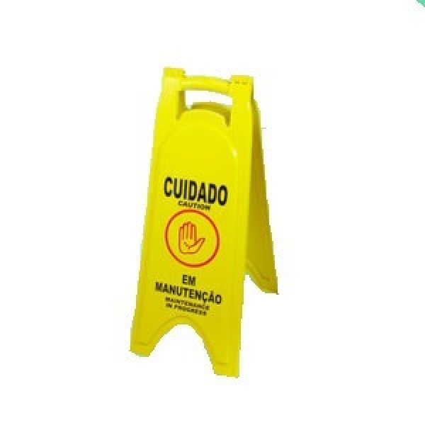 Fornecedor de cavalete de sinalização em PVC