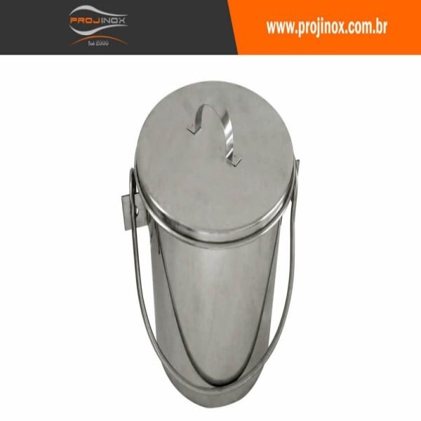 balde de inox 20 litros