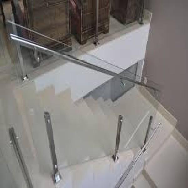 corrimão de inox para escada