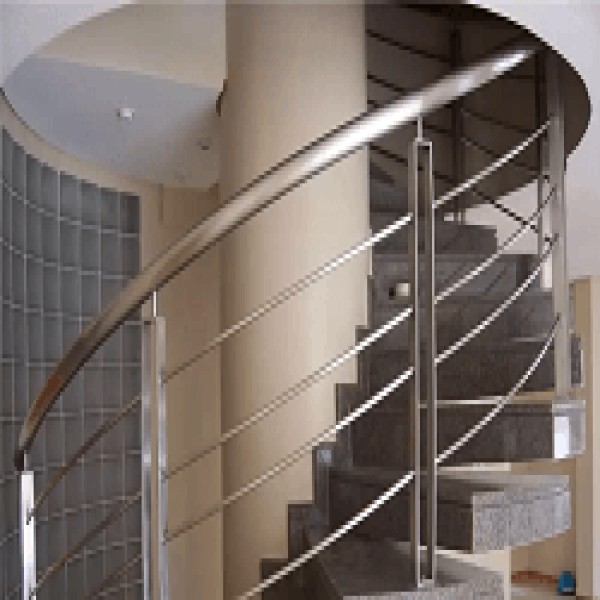 corrimão de inox para escada
