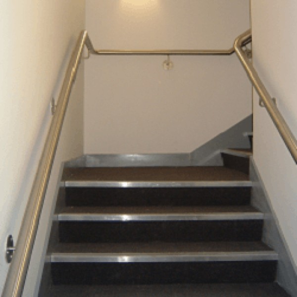 corrimão de inox para escada