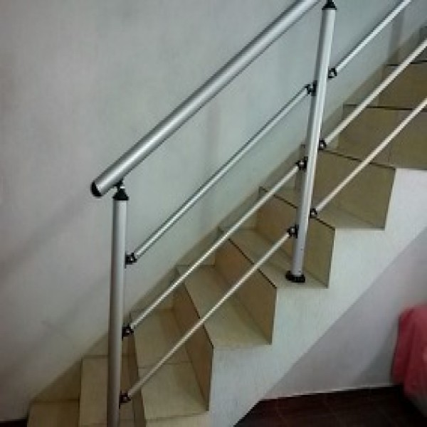 corrimão de inox para escada