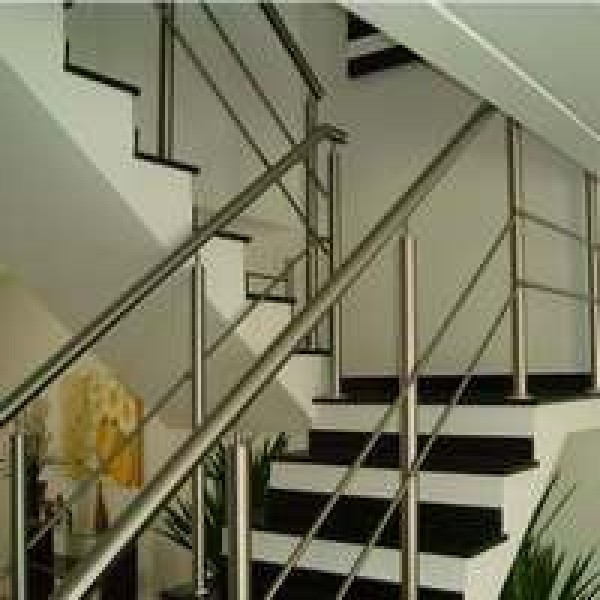 corrimão de inox para escada
