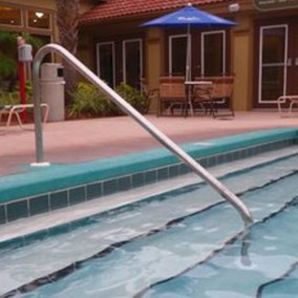 corrimão de inox para piscina