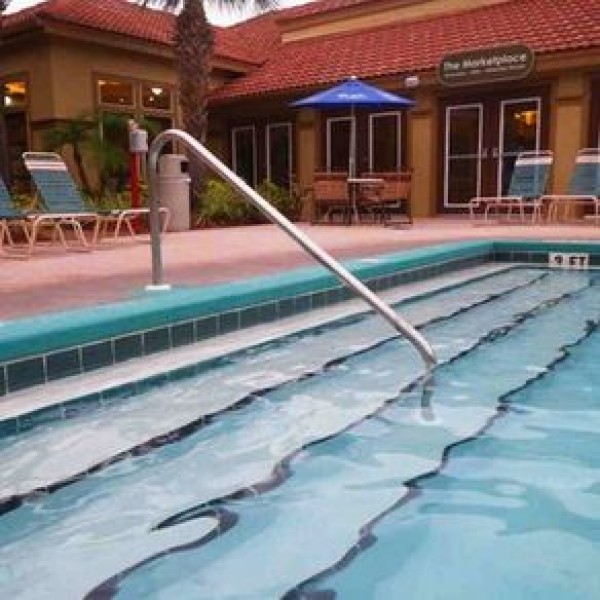 corrimão de inox para piscina