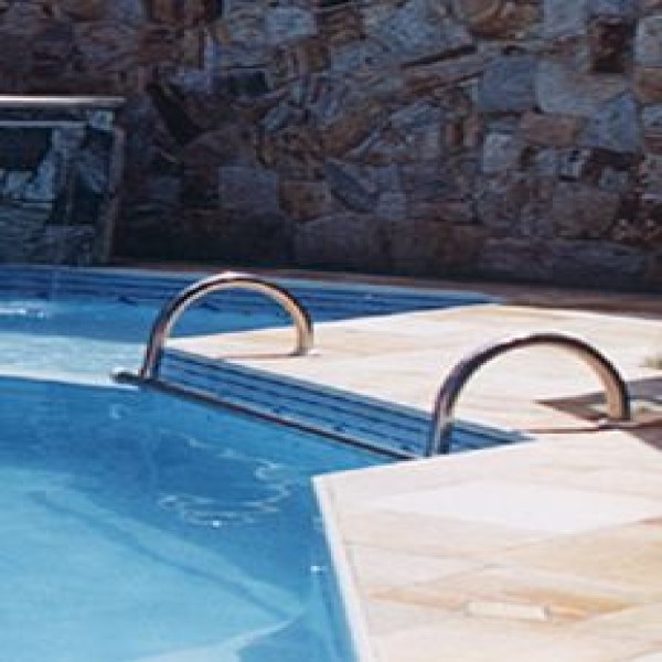 corrimão de inox para piscina