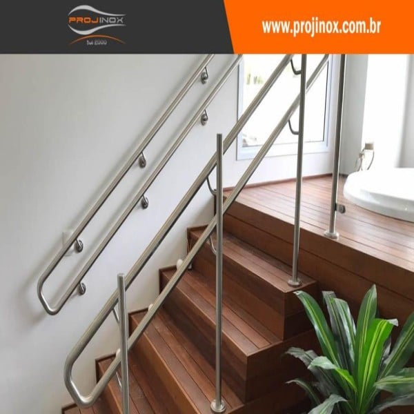 corrimão de inox SP