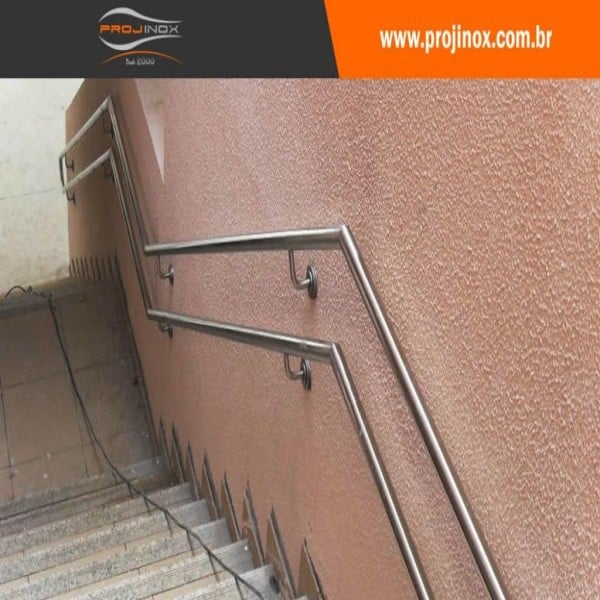 corrimão de inox SP