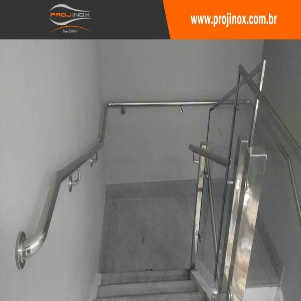 corrimão de inox SP
