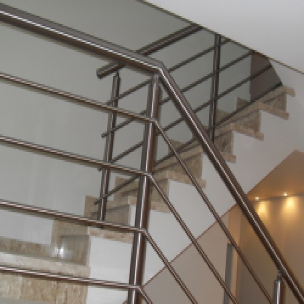 fabricante de corrimão aço inox