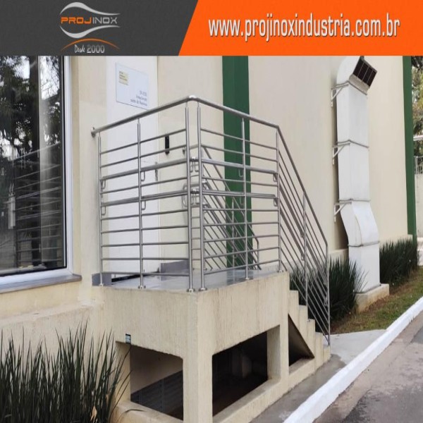 guarda corpo de inox valor