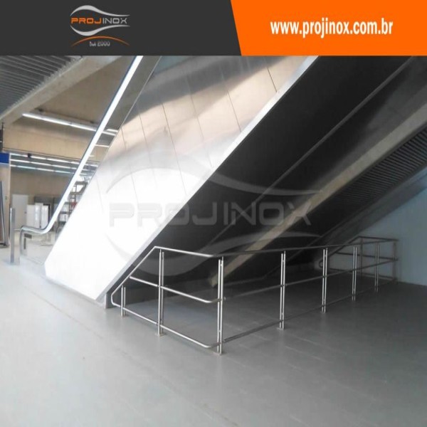 guarda corpo de inox