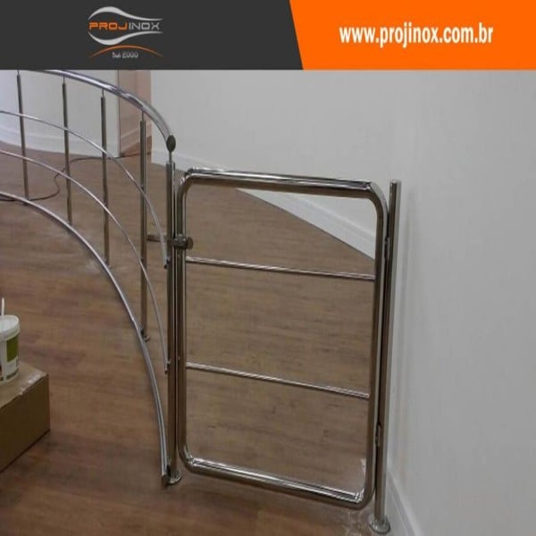 guarda corpo de inox
