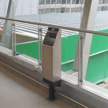 Lixeira De Parede Inox Projinox