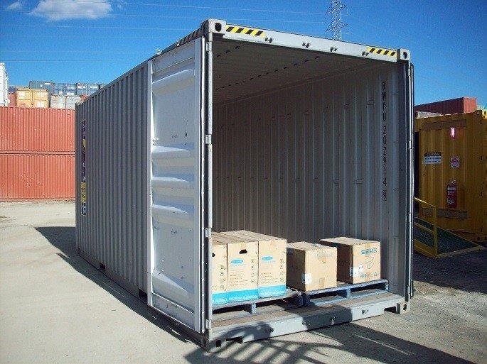 Container almoxarifado para obra