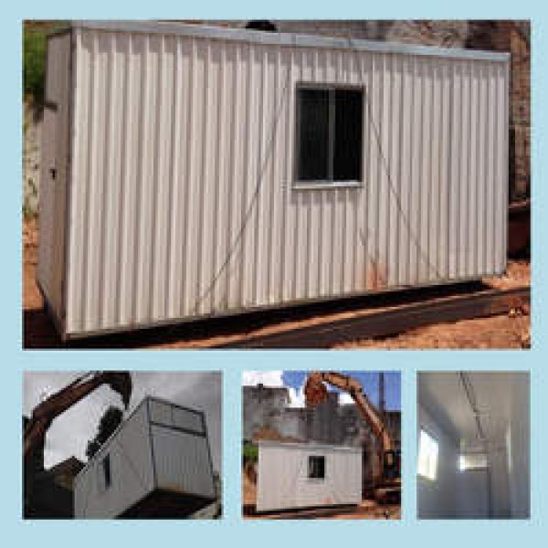 Container alojamento obra