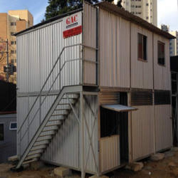 Container alojamento obra