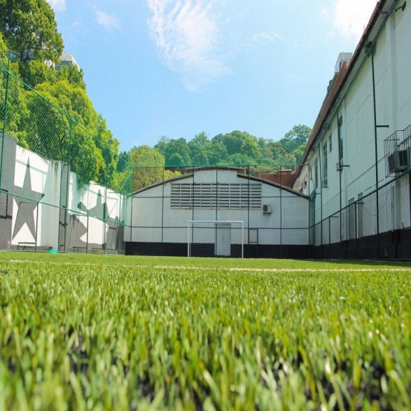 Grama sintética para campo de futebol