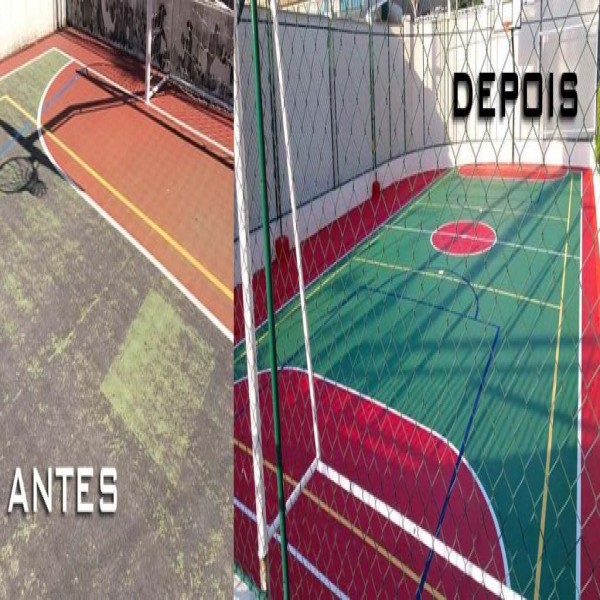 Reformas de quadras poliesportivas