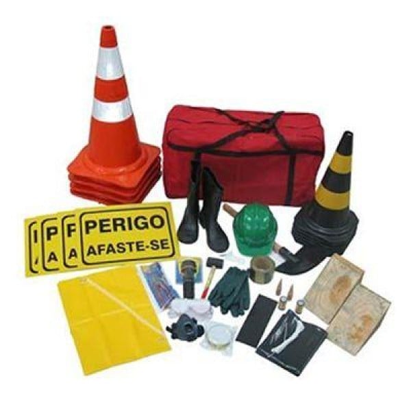 Kit de emergência NBR 9735