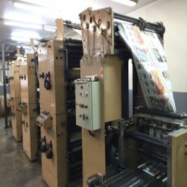 Impressora rotativa para jornal