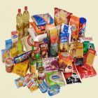 Cesta básica alimentícia fábrica