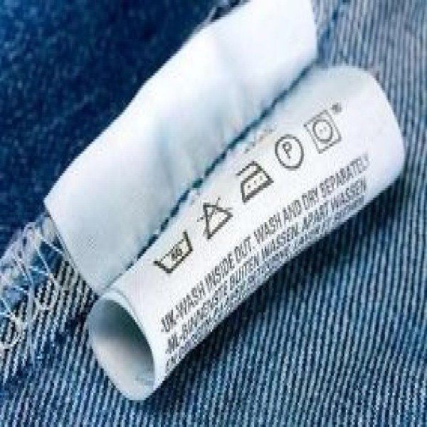 Etiqueta de nylon resinado
