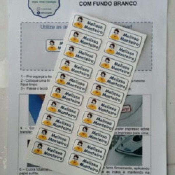 Etiqueta transfer