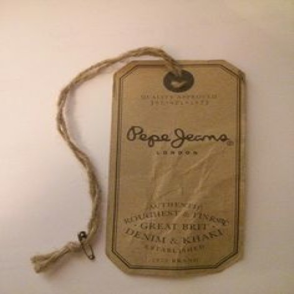 Tag adesivo personalizado