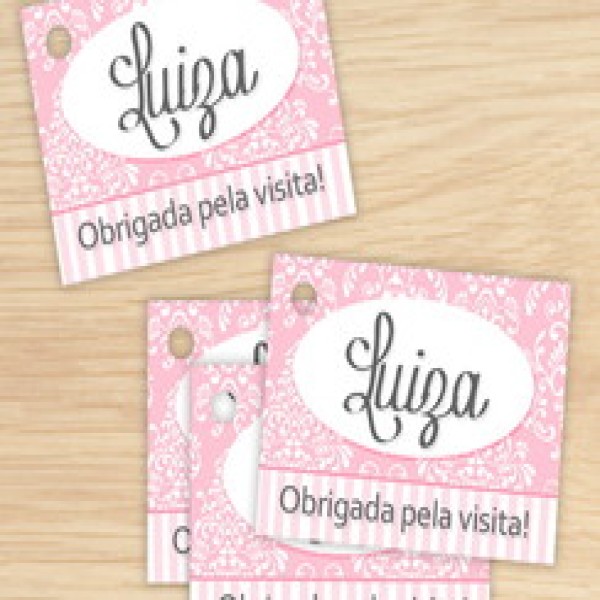 Tags de papel cartão