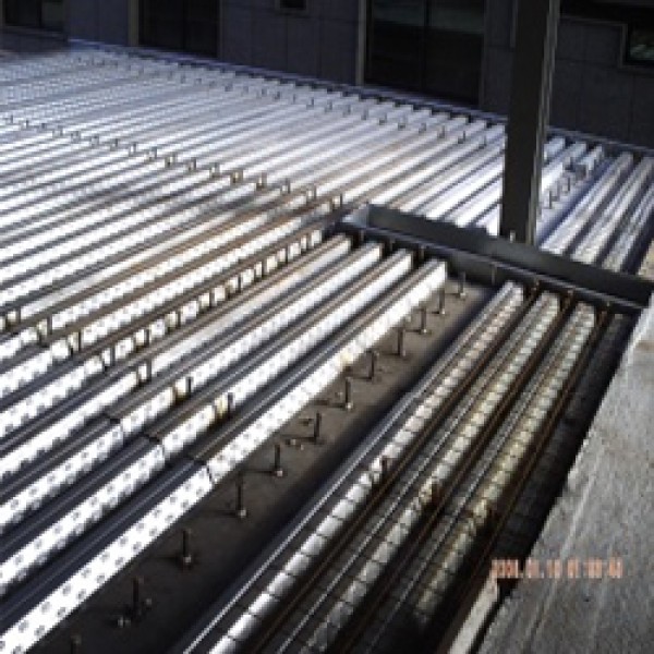 laje steel deck montagem