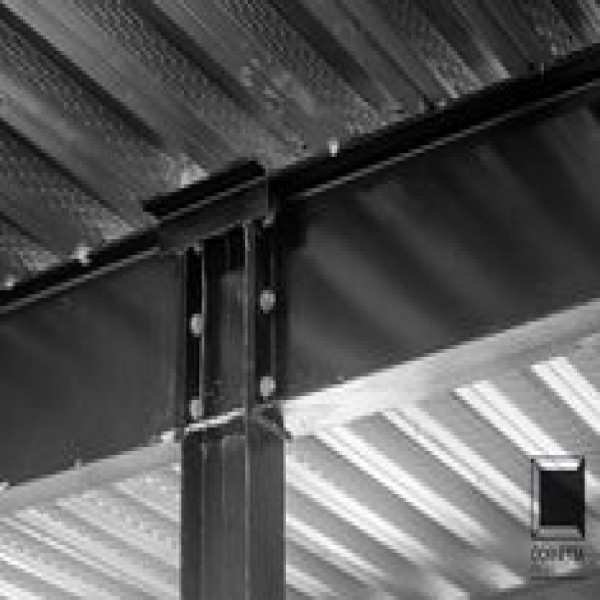 laje steel deck montagem