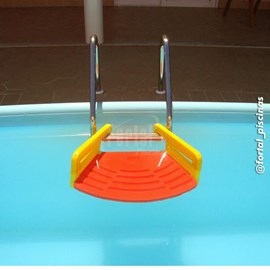 Plataforma Para Escada De Piscina Para Cachorro Sarlo Plasticos