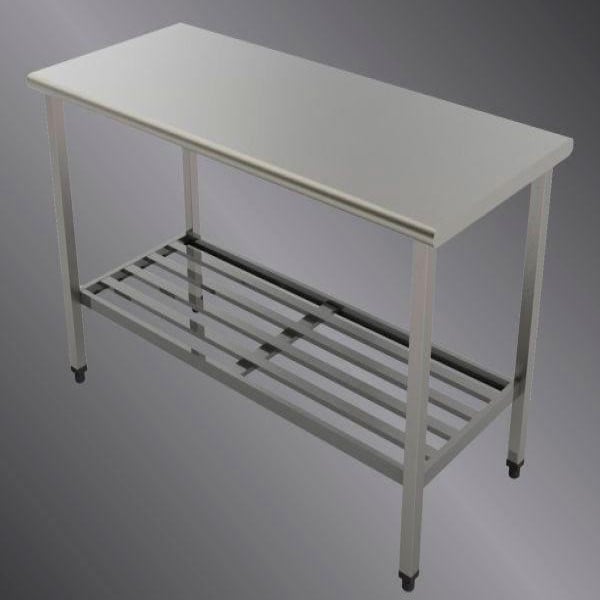 Mesa de inox para cozinha industrial