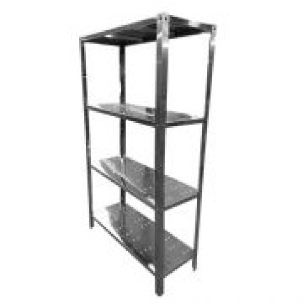 Estante de inox para laboratório