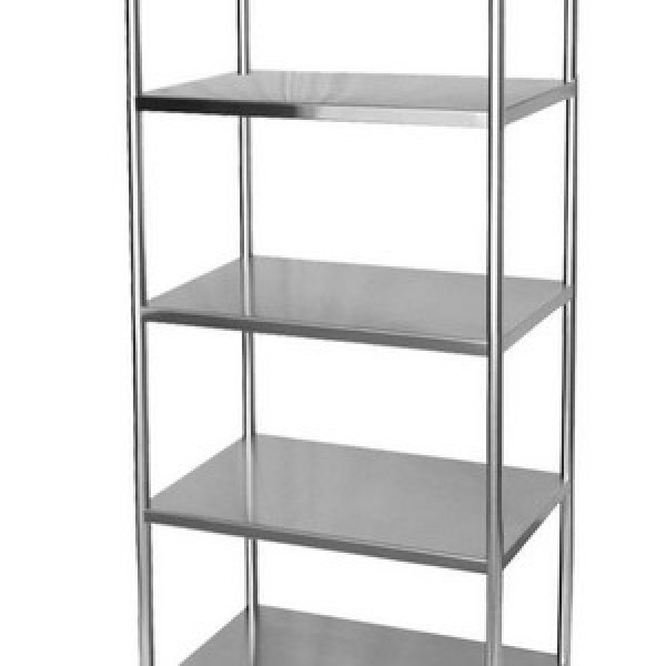 Estante de inox para laboratório