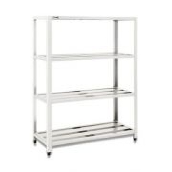 Estante de inox para laboratório